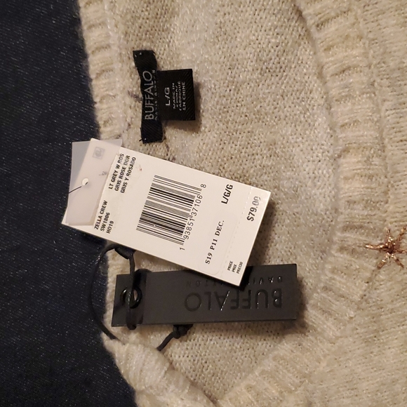 NWT Zella Star Long-Sleeve Sweater - Picture 3 of 4